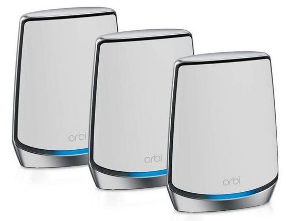 Система WiFi-Mesh NETGEAR Orbi RBK853 AX6000, 3мод, білий