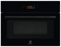 Духова шафа Electrolux електрична компактна, 42л, дисплей, конвекція, ф-ція мікрохвиль, чорний