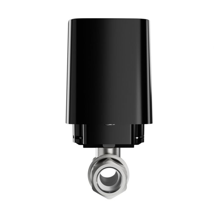 Розумний кульовий кран Ajax WaterStop 1" Jeweler, бездротовий, чорний