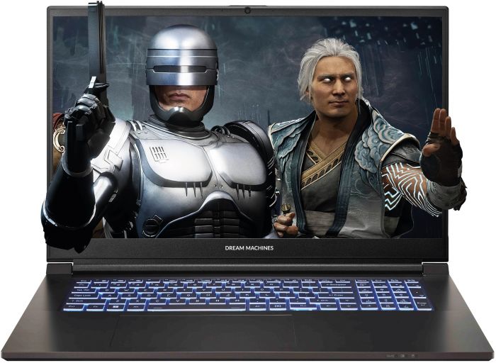 Ноутбук Dream Machines RG4060-17 17.3FHD IPS 144Hz/Intel i7-13700HX/16/1024F/NVD4060-8/DOS