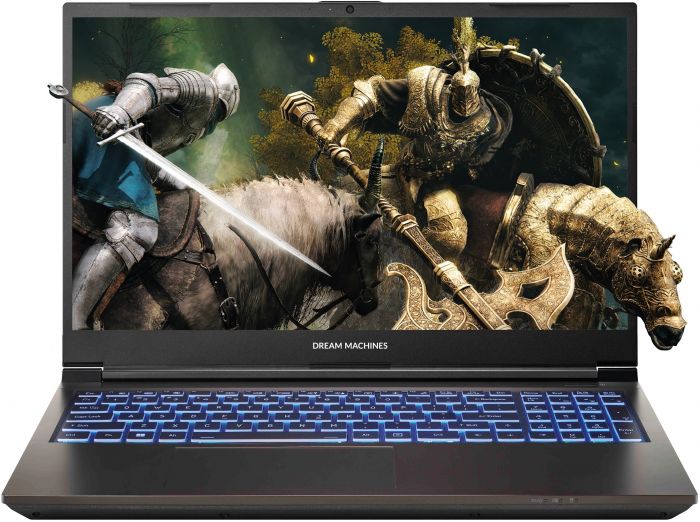 Ноутбук Dream Machines RG4070-15 15.6FHD IPS 144Hz/Intel i7-13700HX/32/1024F/NVD4070-8/DOS