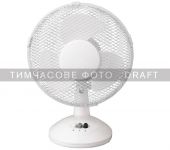 Вентилятор настільний Ardesto FT-23A, 23 см, 30 Вт, 2 швидкості, білий