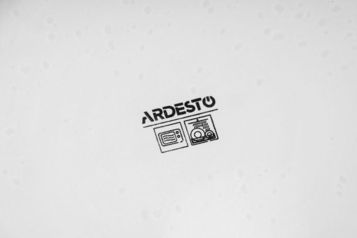 Тарілка десертна Ardesto Trento, 20,5 см, біла, кераміка