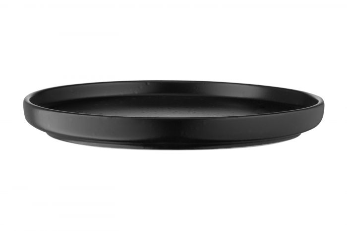Тарілка десертна  Ardesto Trento, 20,5 см, чорна, кераміка