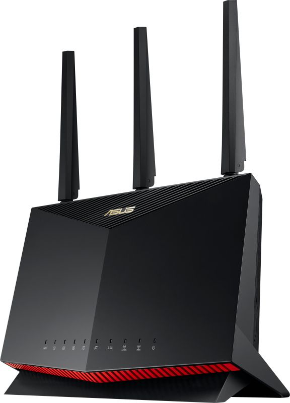 Маршрутизатор ASUS RT-AX86U PRO AX5700 4xGE LAN 1xGE WAN 1x2.5GE WAN/LAN 1xUSB3.2 1xUSB2.0 MU-MIMO OFDMA MESH