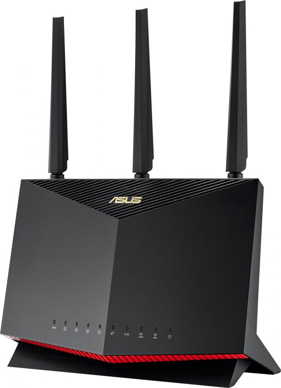 Маршрутизатор ASUS RT-AX86U PRO AX5700 4xGE LAN 1xGE WAN 1x2.5GE WAN/LAN 1xUSB3.2 1xUSB2.0 MU-MIMO OFDMA MESH