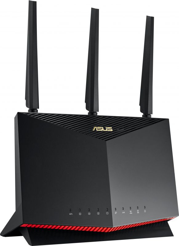 Маршрутизатор ASUS RT-AX86U PRO AX5700 4xGE LAN 1xGE WAN 1x2.5GE WAN/LAN 1xUSB3.2 1xUSB2.0 MU-MIMO OFDMA MESH