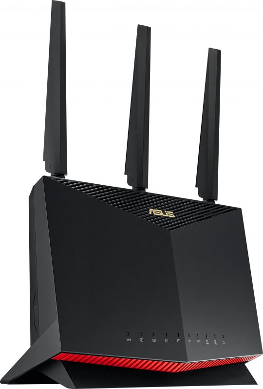 Маршрутизатор ASUS RT-AX86U PRO AX5700 4xGE LAN 1xGE WAN 1x2.5GE WAN/LAN 1xUSB3.2 1xUSB2.0 MU-MIMO OFDMA MESH