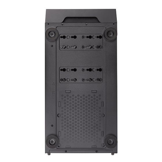 Корпус SilverStone FARA FAR1B-V2, без БЖ, 2xUSB3.0, 1xUSB2.0, 1x120mm Black fan, TG Side Panel, ATX, Black