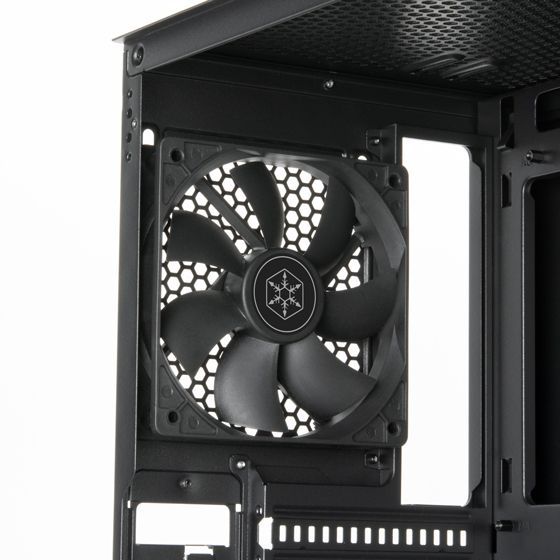 Корпус SilverStone FARA FAR1B-G-V2, без БЖ, 2xUSB3.0, 1xUSB2.0, 1x120mm Black fan, TG Side Panel, ATX, Black