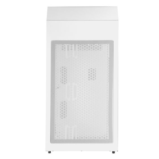 Корпус SilverStone FARA FAR1W-G-V2, без БЖ, 2xUSB3.0, 1xUSB2.0, 1x120mm Black fan, TG Side Panel, ATX, White