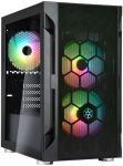 Корпус SilverStone FARA FAH1MB-PRO, без БЖ, 1xUSB3.0, 2xUSB2.0, 3x120mm ARGB fan, TG Side Panel, mATX, Black