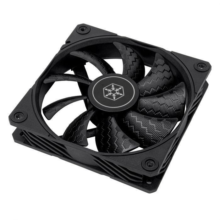 Корпусний вентилятор SilverStone Shark Force SF120B, 120mm, 2500rpm, 4pin PWM, 41.2dBa