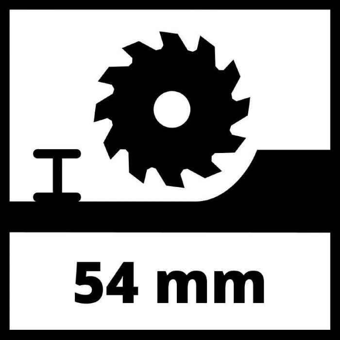 Пила циркулярна Einhell TE-CS 18/165-1 Li - Solo акум., PXC, 18В, 4200 об/хв, диск 165х20 мм, 2.6 кг (без АКБ і ЗП)