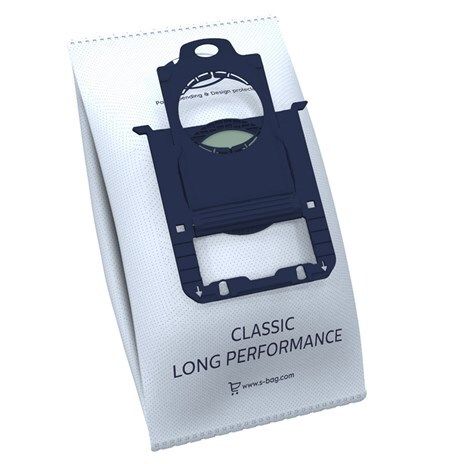 Мішки синтетичні для пилососів Electrolux S-Bag Classic Long Performance 3.5л, 4шт