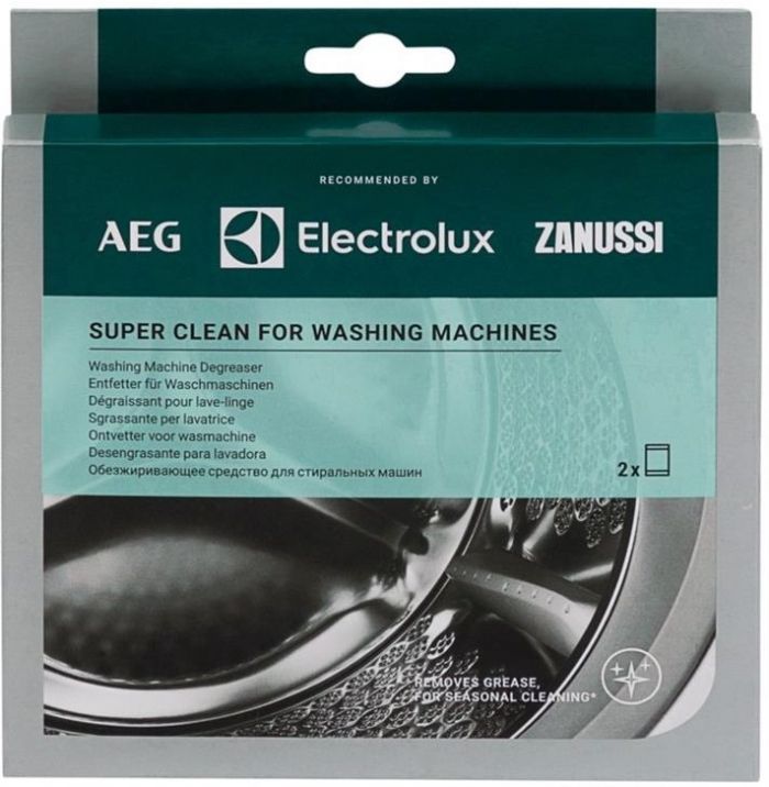 Засіб Electrolux для глибокого очищення пральних машин, 2 саше x 50 гр