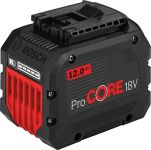 Акумулятор Bosch ProCORE18V, 18 В, 12 Аг, 1.35 кг Акумулятор Bosch ProCORE18V, 18 В, 12 Аг, 1.35 кг