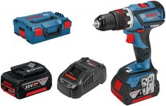 Шурупокрут Bosch Professional GSR 18V-60 FC аккум, 2*18 В GBA 5 Аг, 600/1900 об/хв, 13 мм, 20+1, 60 Нм, безщіточний, ЗП GAL 1880 CV,  в L-Boxx 136, 0.9 кг Шурупокрут Bosch Professional GSR 18V-60 FC аккум, 2*18 В GBA 5 Аг, 600/1900 об/хв, 13 мм, 20+1, 60 Нм, безщіточний, ЗП GAL 1880 CV,  в L-Boxx 136, 0.9 кг
