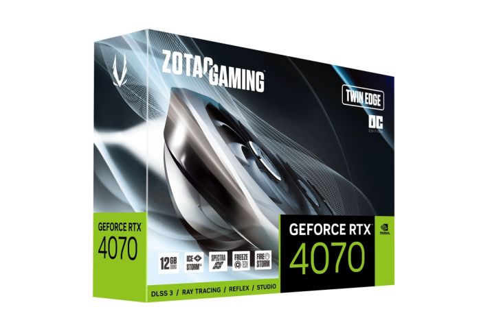 Відеокарта ZOTAC GeForce RTX 4070 12GB GDDR6X Twin Edge OC