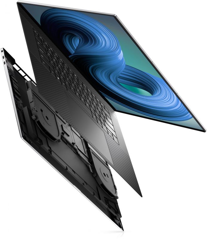 Ноутбук Dell XPS 17 (9720) 17UHD+ Touch/Intel i7-12700H/32/1024F/NVD3060-6/W11P/Silver