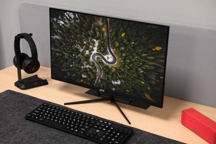 Монітор 2E 23.8" D2421B D-Sub, HDMI, Audio, IPS, 75Hz, FreeSync