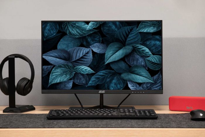 Монітор 2E 23.8" D2421B D-Sub, HDMI, Audio, IPS, 75Hz, FreeSync