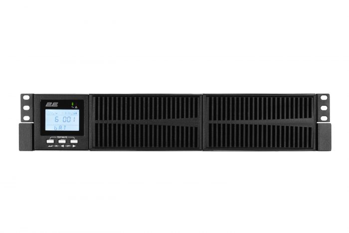 Джерело безперебійного живлення 2E PS2000RT, 2000VA/1800W, RT3U, LCD, USB, 6xC13