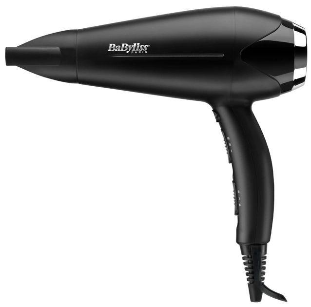 Фен BaByliss D572DE, 2200Вт,дифузор, концентратор, чорний