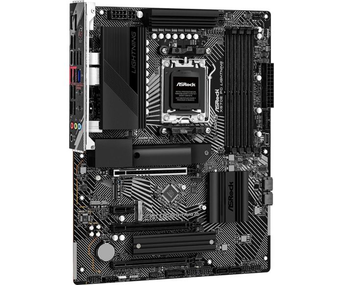 Материнська плата ASRock X670E PG LIGHTNING sAM5 X670 4xDDR5 M.2 HDMI DP