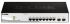Комутатор D-Link DGS-1210-10/E 8xGE, 2xSFP WebSmart