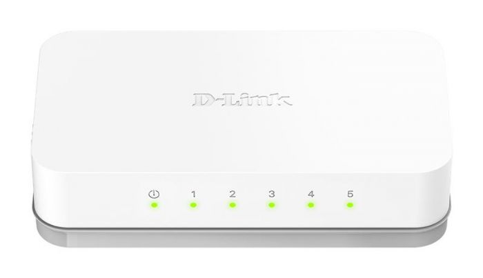 Комутатор D-Link GO-SW-5E/E 5xFE, Некерований