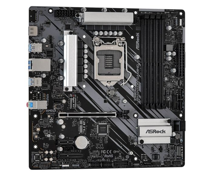 Материнська плата ASRock Z590M PHANTOM GAMING 4 s1200 Z590 4xDDR4 HDMI DP VGA mATX