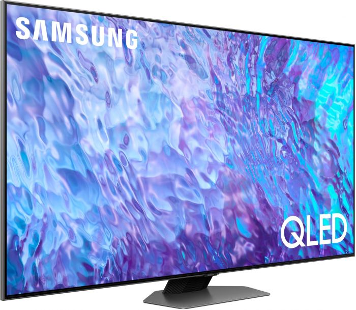 Телевізор 55" Samsung QLED 4K UHD 100Hz Smart Tizen Carbon-Silver