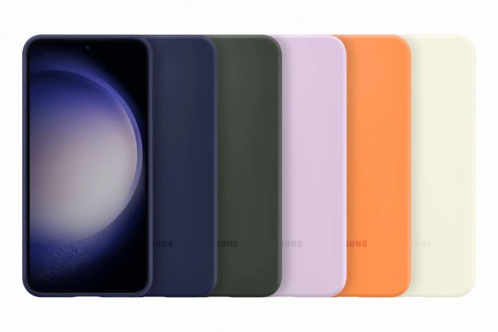 Чохол Samsung Silicone Case для смартфону Galaxy S23 (S911) Lilac