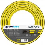 Шланг садовий Cellfast ECO PLUS 3/4" 20м, 3 шари, до 20 Бар, -10…+50°C Шланг садовий Cellfast ECO PLUS 3/4" 20м, 3 шари, до 20 Бар, -10…+50°C