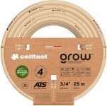 Шланг садовий Cellfast GROW 3/4" 25 м, 4 шарів, до 27 Бар, -20…+60°C Шланг садовий Cellfast GROW 3/4" 25 м, 4 шарів, до 27 Бар, -20…+60°C