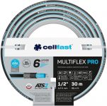 Шланг садовий Cellfast MULTIFLEX PRO 1/2" 30м, 6 шарів, до 35 Бар, -20…+65°C Шланг садовий Cellfast MULTIFLEX PRO 1/2" 30м, 6 шарів, до 35 Бар, -20…+65°C