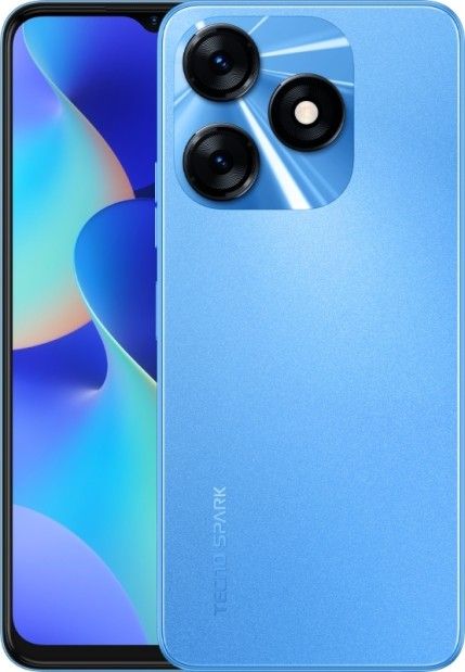 Смартфон TECNO Spark 10 (KI5q) 8/128Gb 2SIM Meta Blue