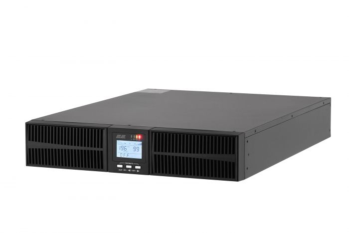 Джерело безперебійного живлення 2E SD6000RTL, 6kVA/6kW, RT4U, LCD, USB, на зовнішні АКБ,Terminal in&out
