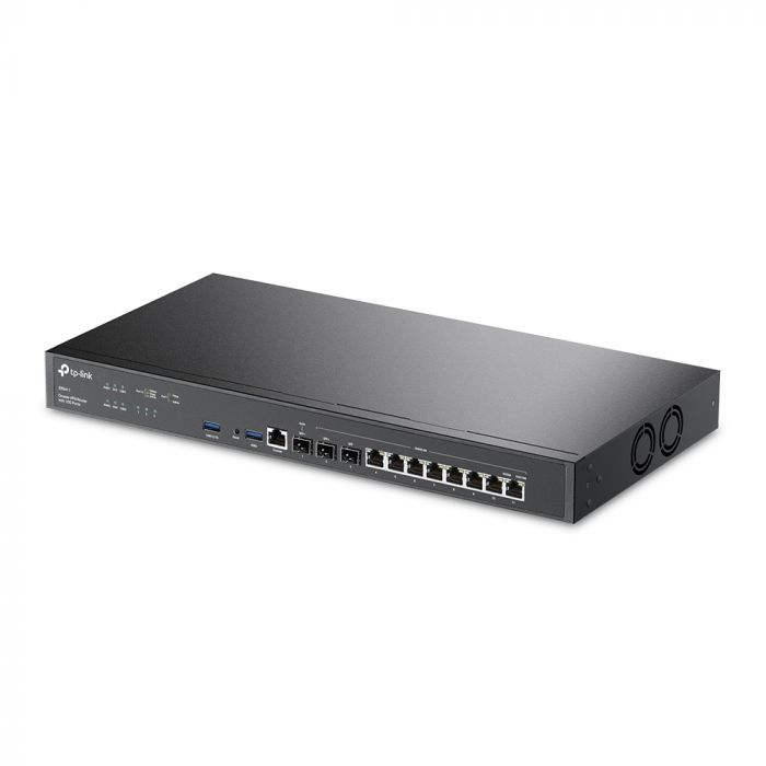 Мультисервісний маршрутизатор TP-LINK ER8411 8xGE LAN/WAN 1xGE WAN/LAN 2x10GE SFP+ WAN/LAN 2xUSB (for 3g/4g modem) VPN Omada