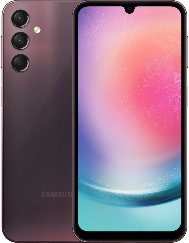 Смартфон Samsung Galaxy A24 (A245) 6/128GB 2SIM Dark Red