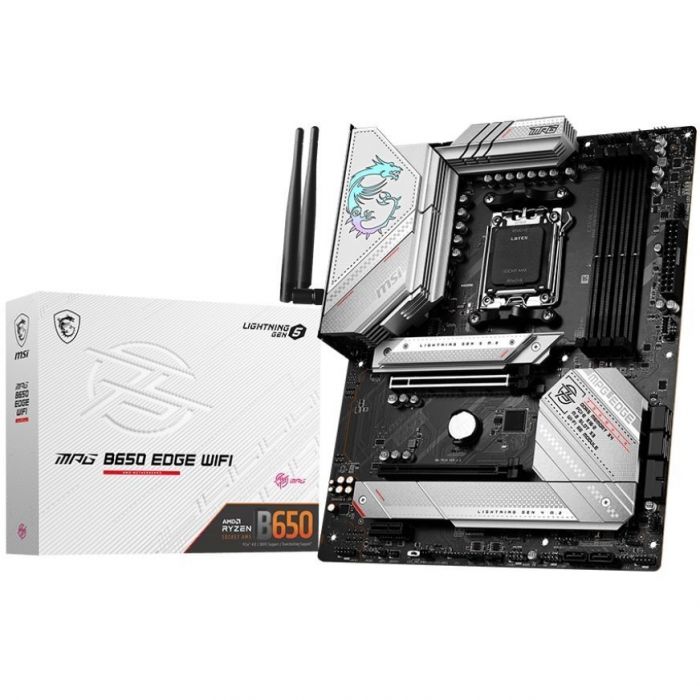 Материнcька плата MSI MPG B650 EDGE WIFI sAM5 B650 4xDDR5 M.2 USB HDMI DP WiFi BT ATX