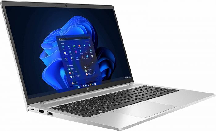 Ноутбук HP Probook 455-G9 15.6" FHD IPS AG, AMD R5-5625U, 8GB, F512GB, UMA, Win11P, сріблястий