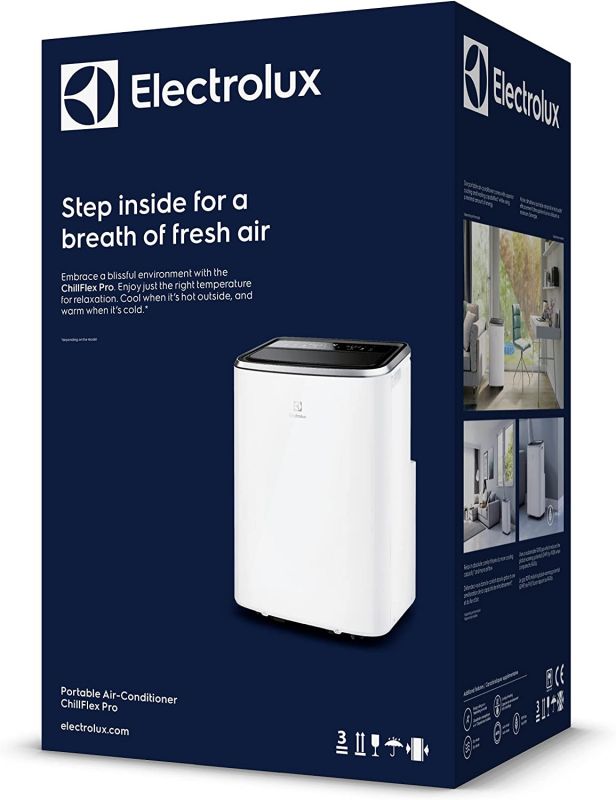 Кондиціонер мобільний Electrolux ChillFlex Pro EXP26U338HW, 25 м2, A/A+, R290