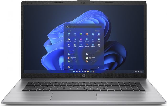 Ноутбук HP 470-G9 17.3" FHD IPS, Intel i7-1255U, 16GB, F512GB, UMA, Win11P, сріблястий
