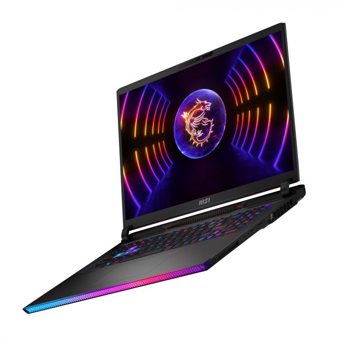 Ноутбук MSI Raider 17" QHD+, Intel i9-13950HX, 32GB, F1TB, NVD4080-12, W11, чорний