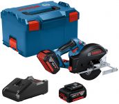 Пила дискова Bosch GKM 18V-50 акумуляторна, 2*18 В 5 Аг, 136 мм, 4250 об/хв, 2.2 кг Пила дискова Bosch GKM 18V-50 акумуляторна, 2*18 В 5 Аг, 136 мм, 4250 об/хв, 2.2 кг