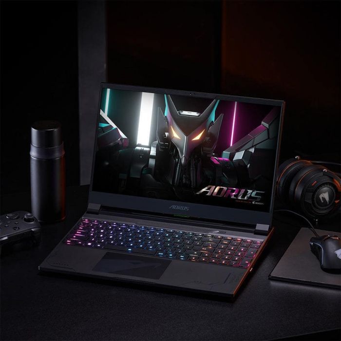 Ноутбук AORUS 15.6 QHD, Intel i9-13900HX, 16GB, F1TB, NVD4060-8, W11, чорний