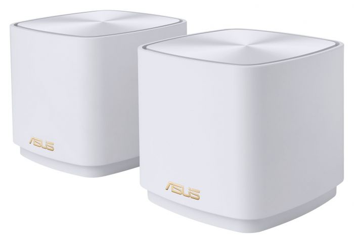 Маршрутизатор ASUS ZenWiFi XD4 2PK PLUS white AX1800 1xGE LAN 1x1GE WAN WPA3 OFDMA MESH