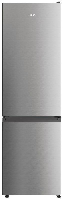 Холодильник Haier з нижн. мороз., 200x66х60, холод.відд.-258л, мороз.відд.-119л, 2дв., А+, NF, інв., зона св-ті, сріблястий